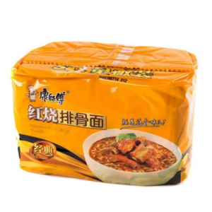 「康師父」紅焼排骨麺 102g*5包